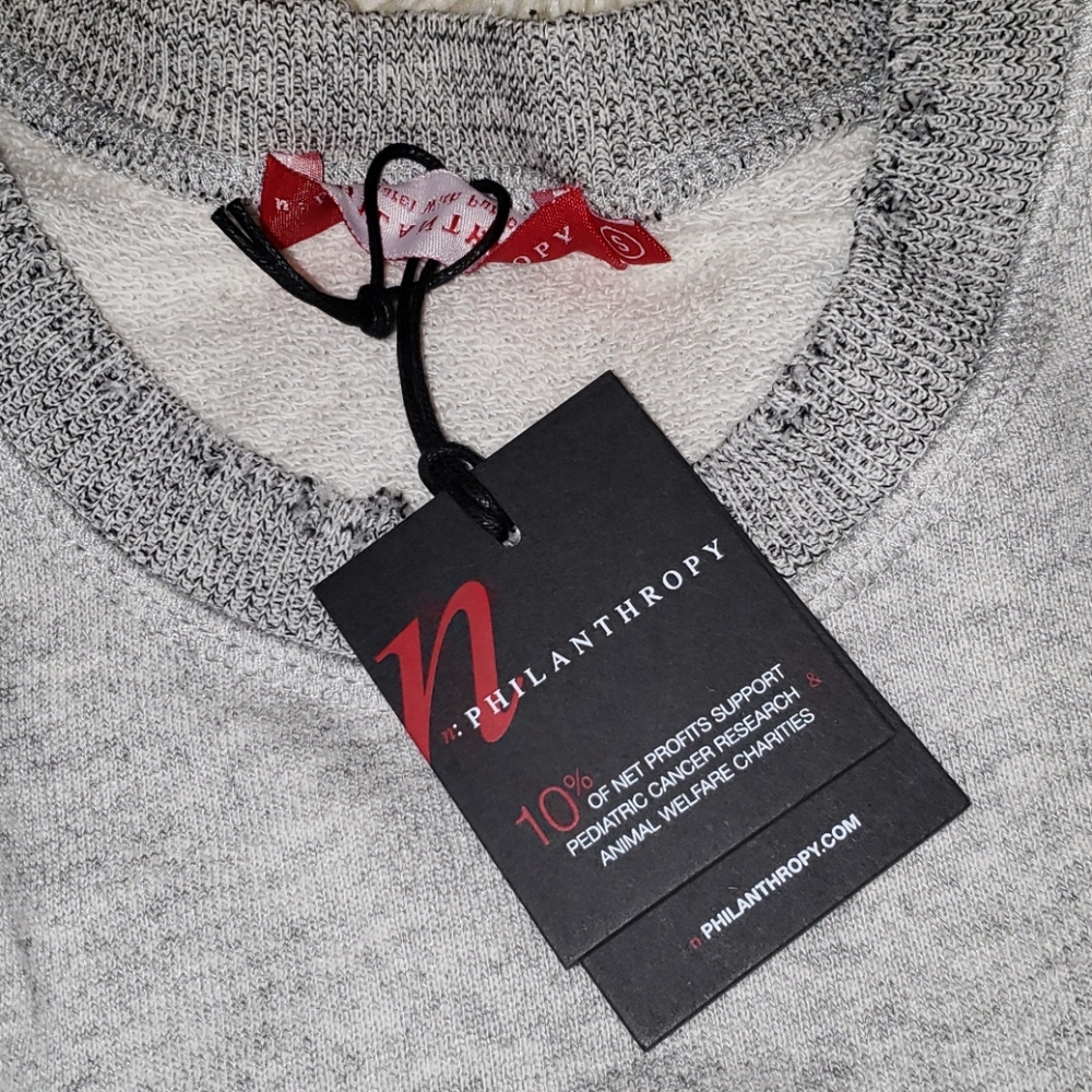 N:Philanthropy Gray Mia Dress nwt - Picture 5 of 6